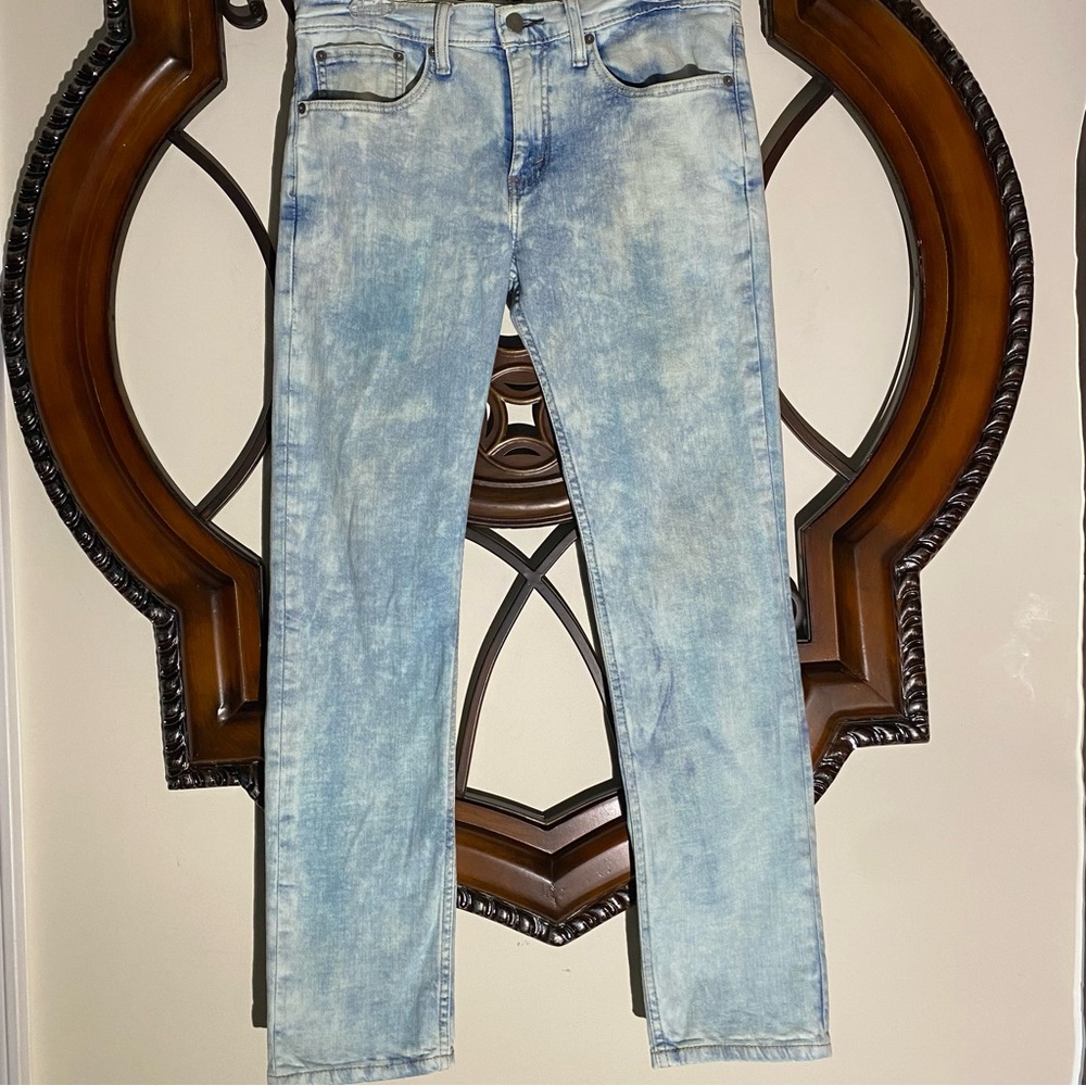 Levi's 511 Bleached Acid Wash Jeans